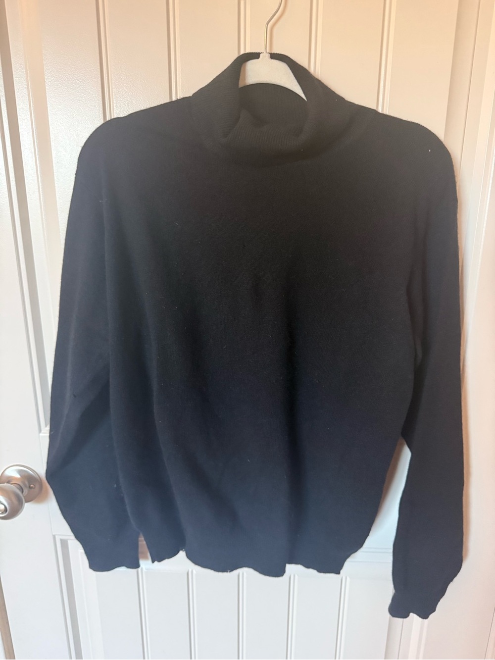 Women’s Black Turtleneck Sweater
